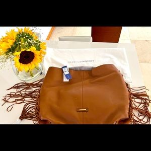 Brand New with tags Rebecca Minkoff Brown leather Hobo Bag
